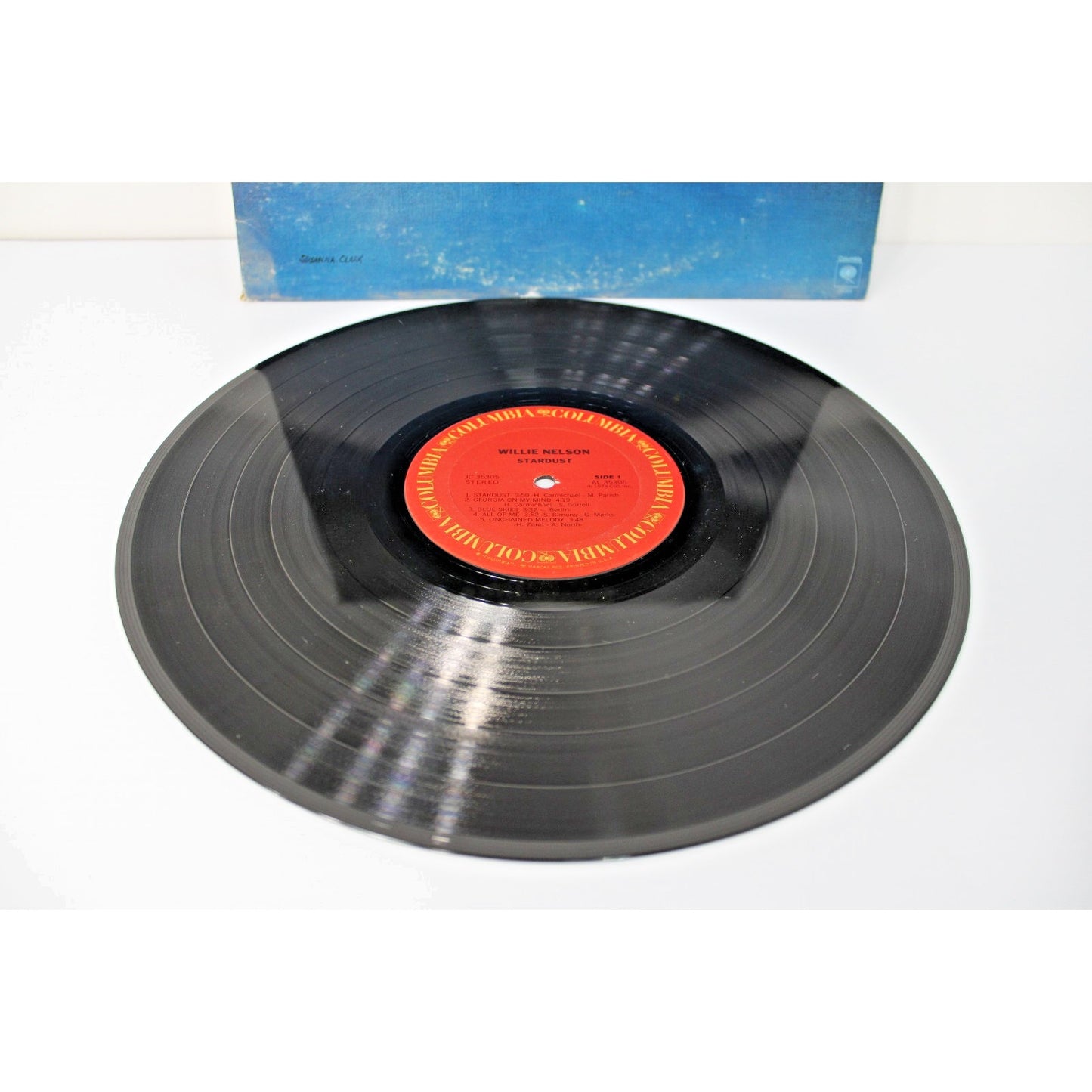 Willie Nelson- Stardust, 1978 Columbia JC 35305, Booker T. Jones, Jody Payne VG+