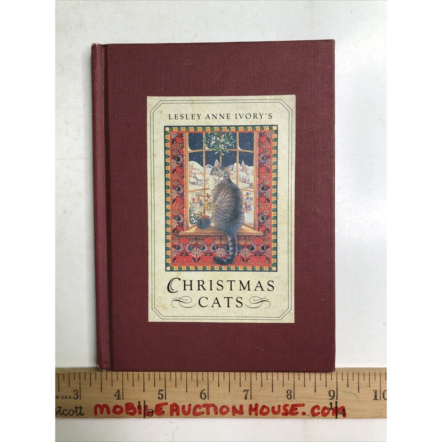 Lesley Anne Ivory's Christmas Cats 1991 First American Edition Hardcover