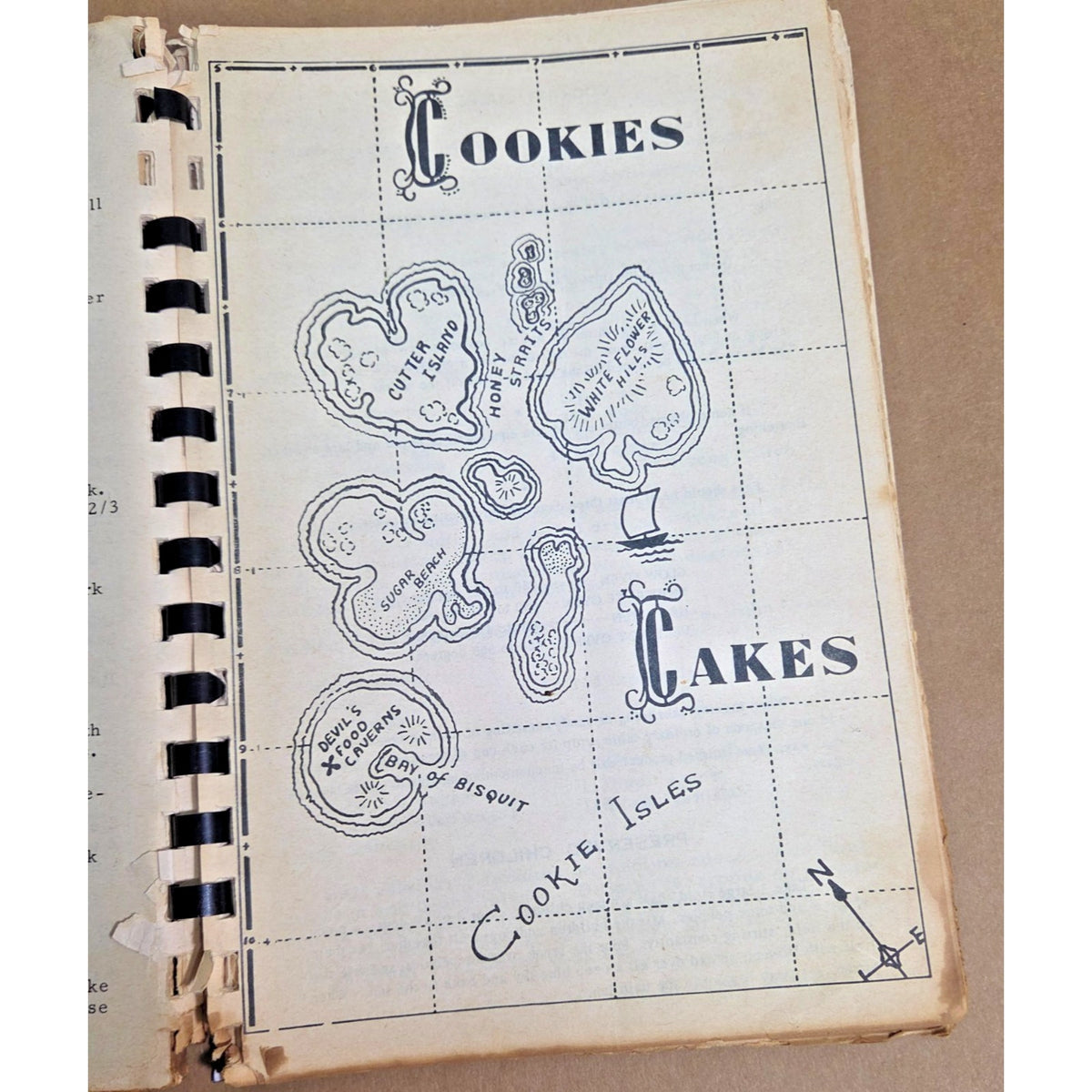 Rare Vintage 1959 El Paso Texas Community Cookbook - Foursquare Church