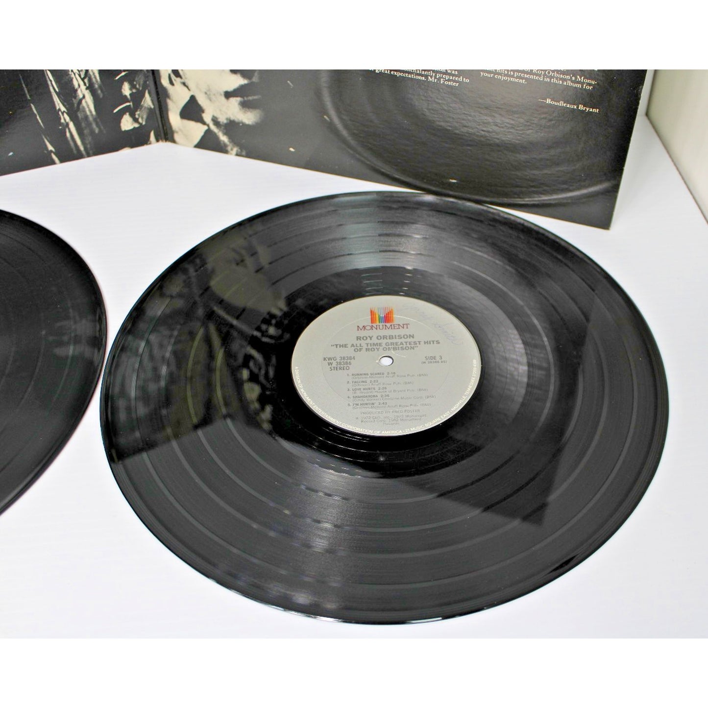 Roy Orbison- The All-Time Greatest Hits Of Roy Orbison LP Gatefold KWG 38384