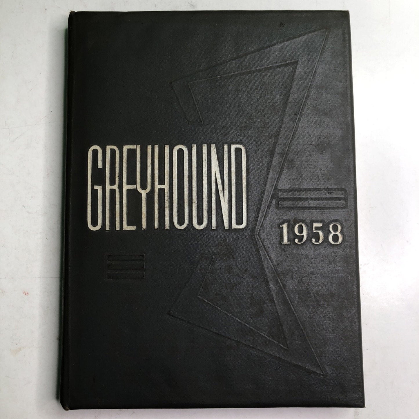 1958 GREYHOUND YEARBOOK Monessen Pennsylvania PA High School