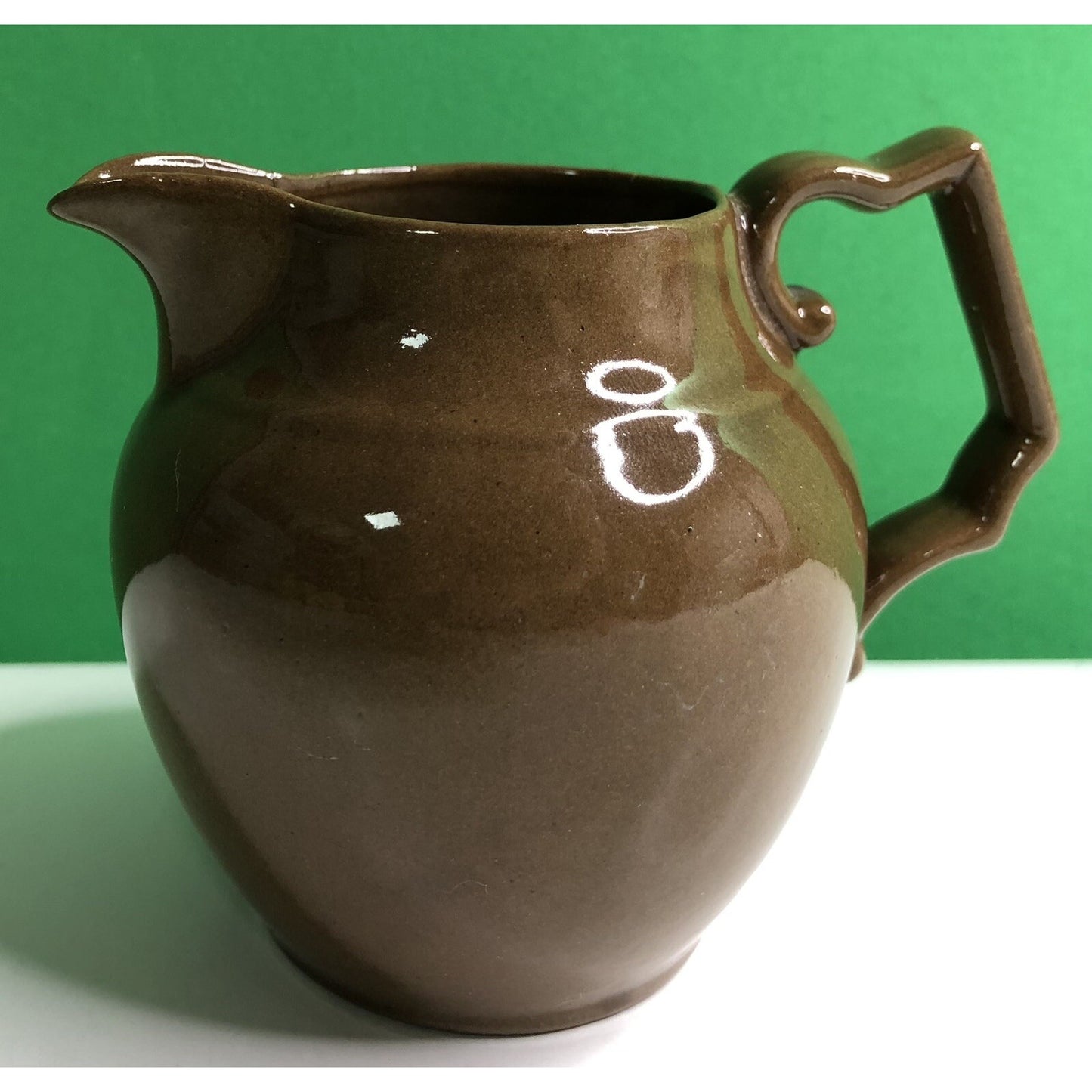Vintage PALIN THORLEY CREAMER Pitcher Williamsburg Virginia Pottery