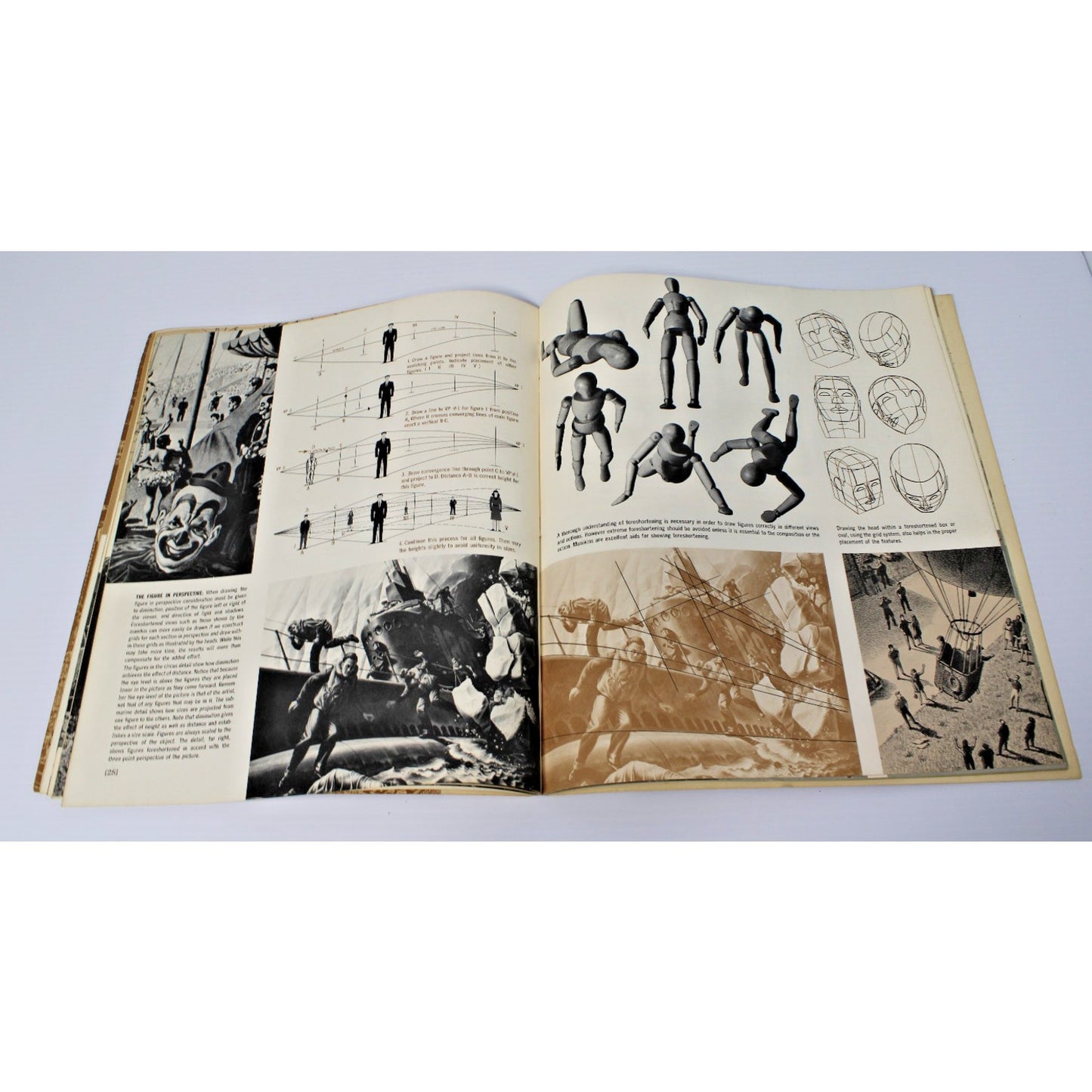 Vintage The Art Of Perspective Drawing- Simon Greco, Grumbacher Library 1968