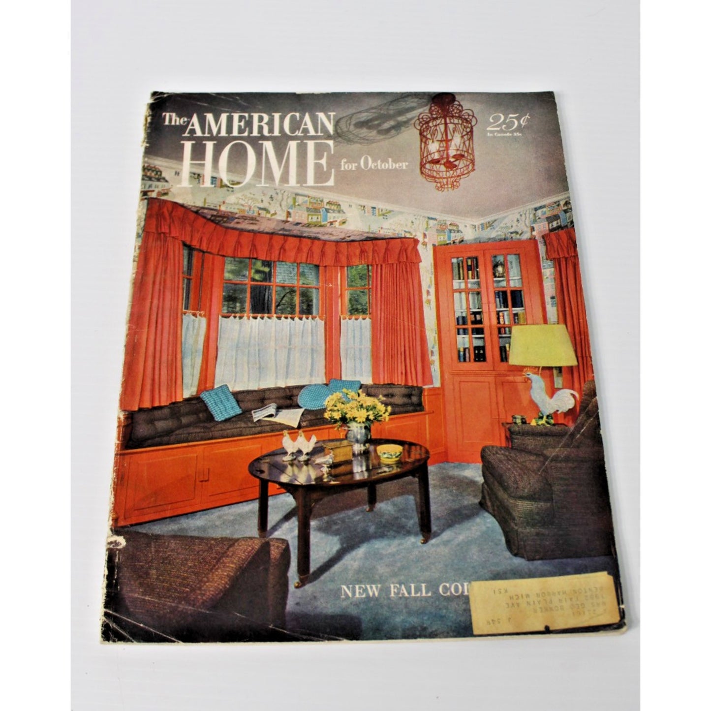 1950 October The American Home Magazine- MCM Design & Decor, Retro Traditional
