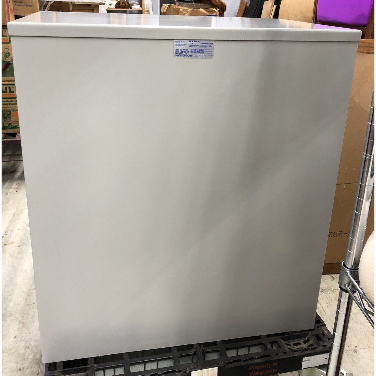 Salsbury Industries Mailbox 8 Slots Private Access Outgoing With Stand