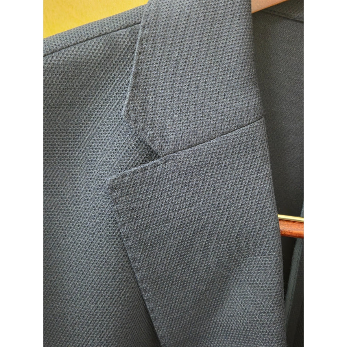 NWT Calvin Klein Slim Fit Navy Mesh Knit Member Blazer Sport Coat Jacket 48R