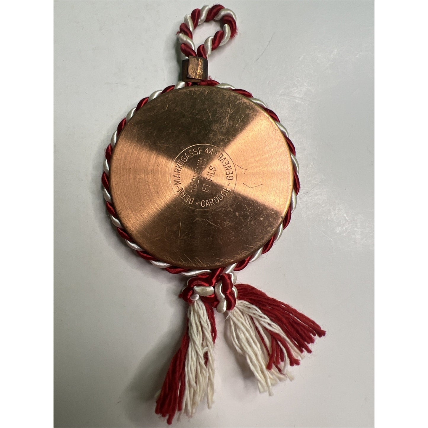 1968 Baptist Youth World Conference Berne Copper Medallion Travel Souvenir