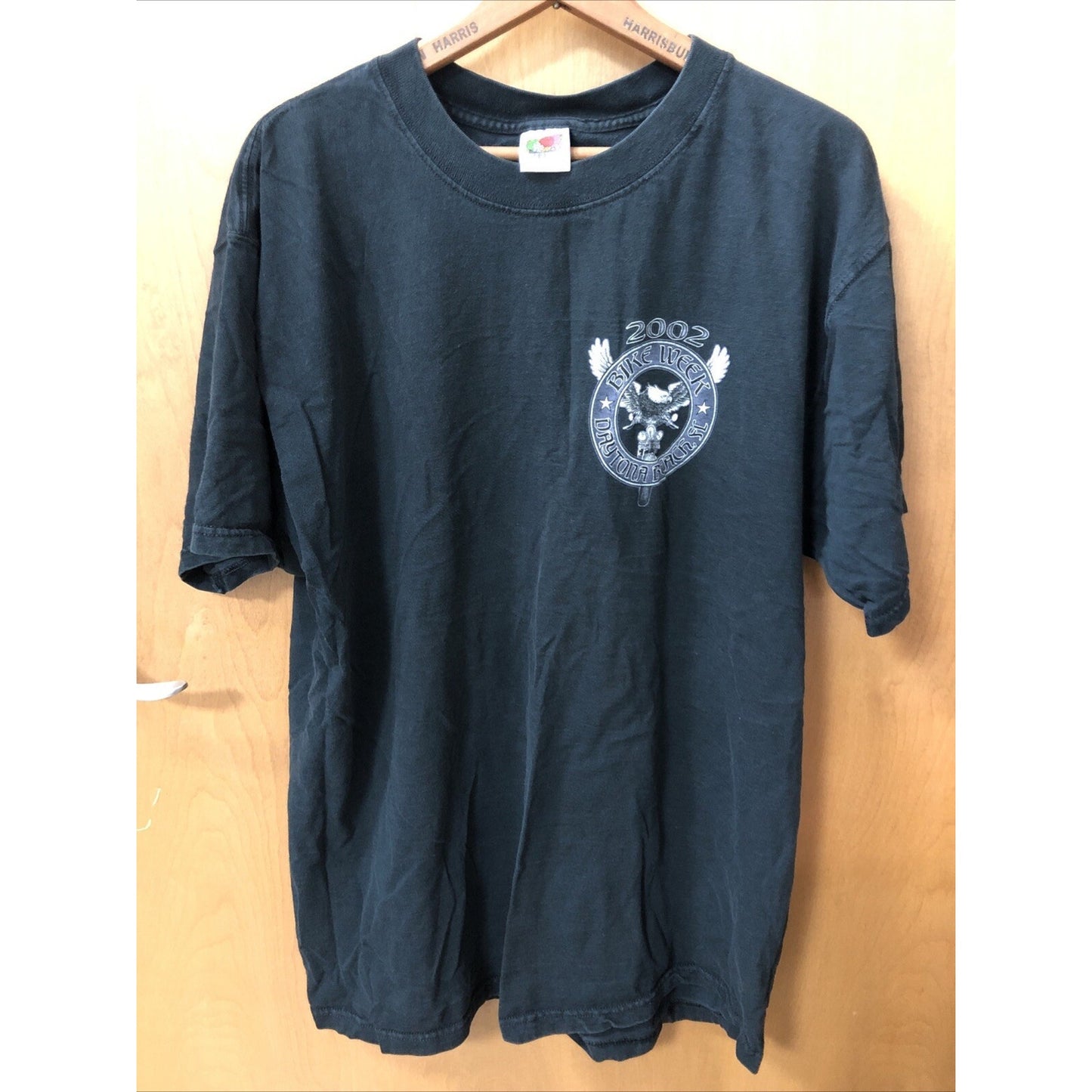 Vintage 2002 BIKE WEEK Daytona Beach Florida FL XL Tshirt Motorcycle
