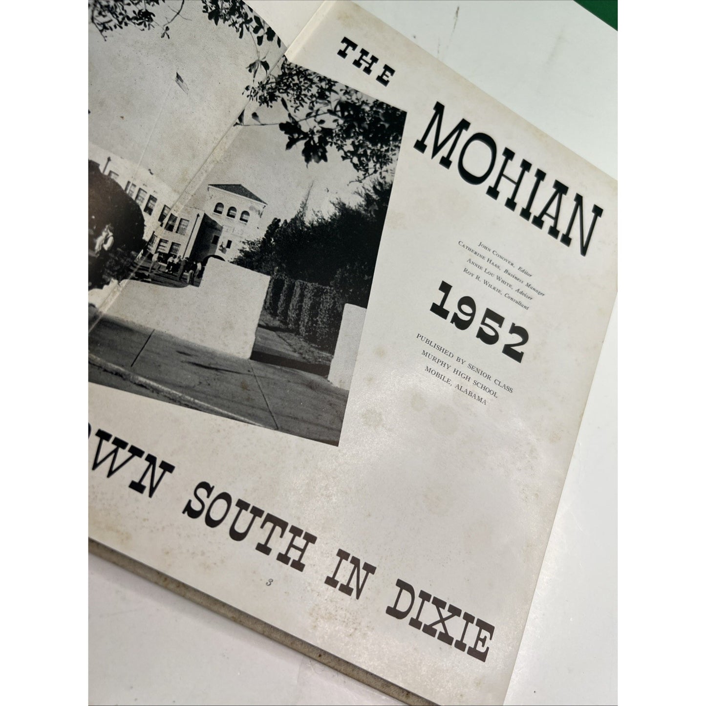 1952 Mohian Murphy High School Yearbook Mobile AL Alabama