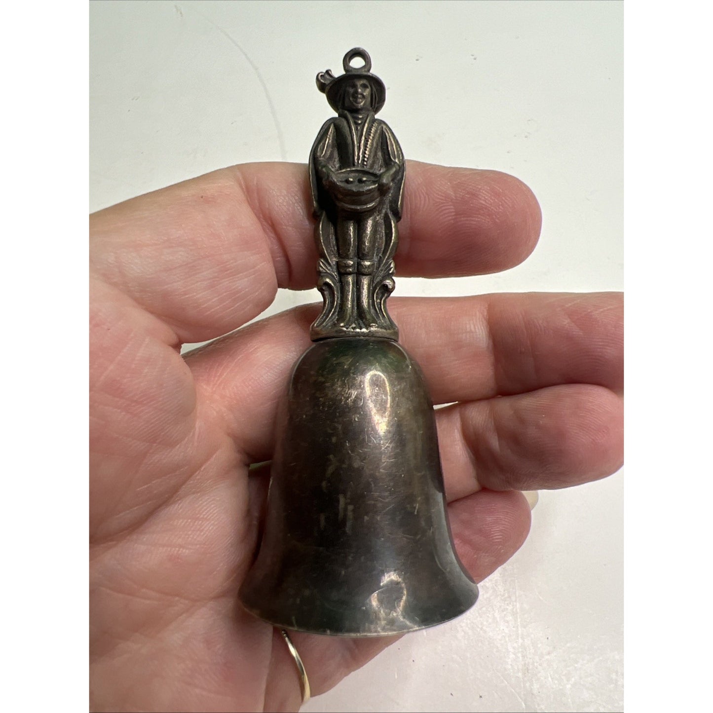 Reed & Barton 12 Days of Christmas Silverplate Bell 12 Drummers Drumming No Box