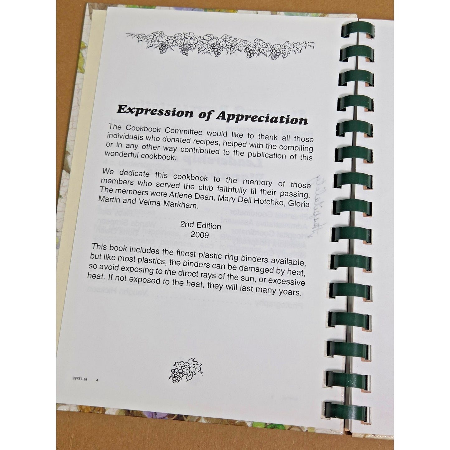 Fruit of the Spirit Cookbook: Southwest Dallas Christian Women's Connection 2009