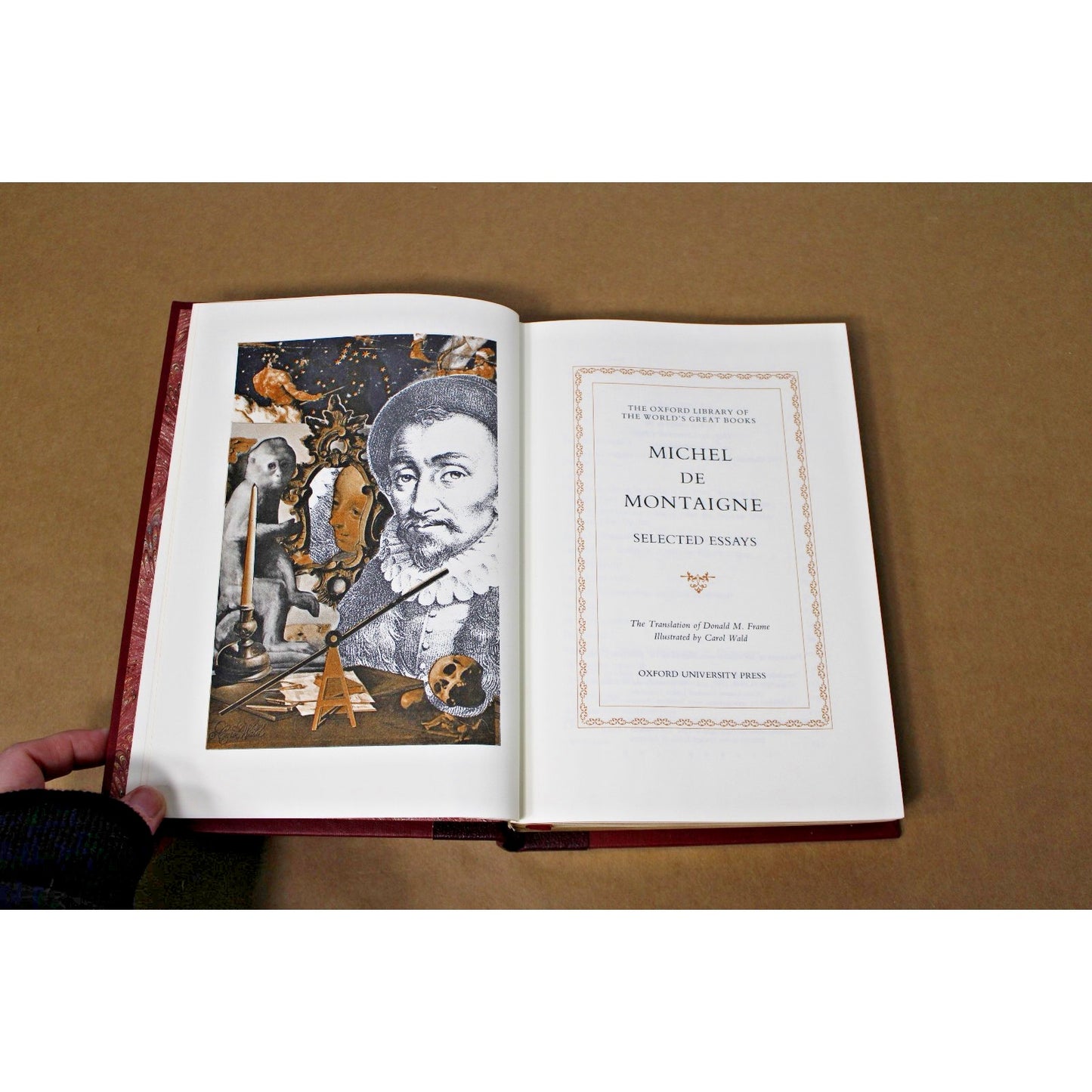 Essays of Michel De Montaigne, Oxford Library World’s Great Books NOS 1982