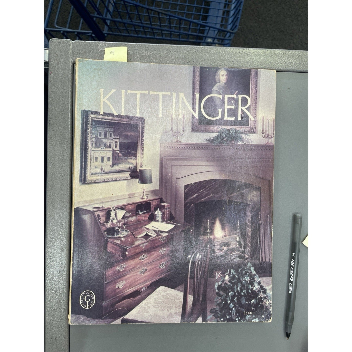 KITTINGER A Library of 18th Century English and American Designs 1973 PB