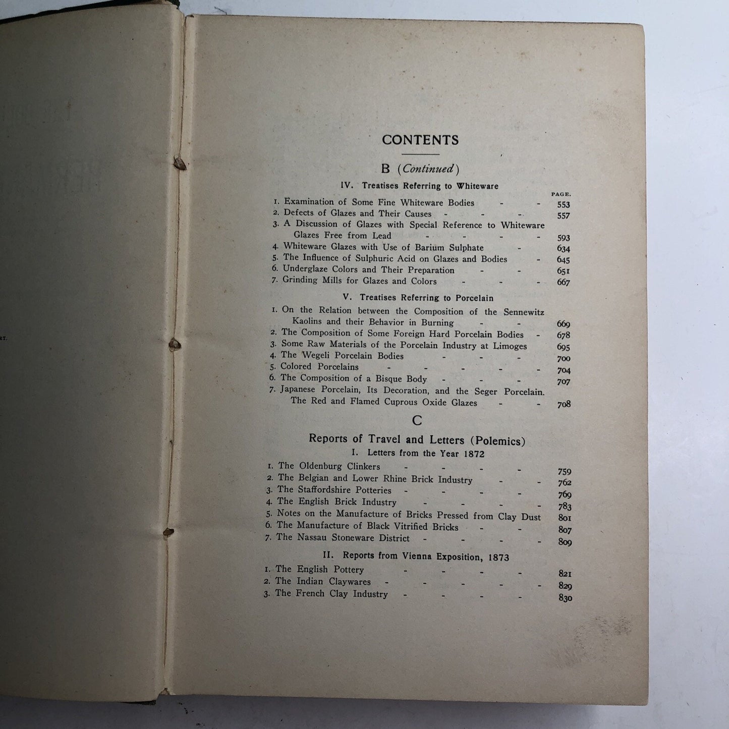 The Collected Writings of Hermann August Seger Volume 2 1903 Original