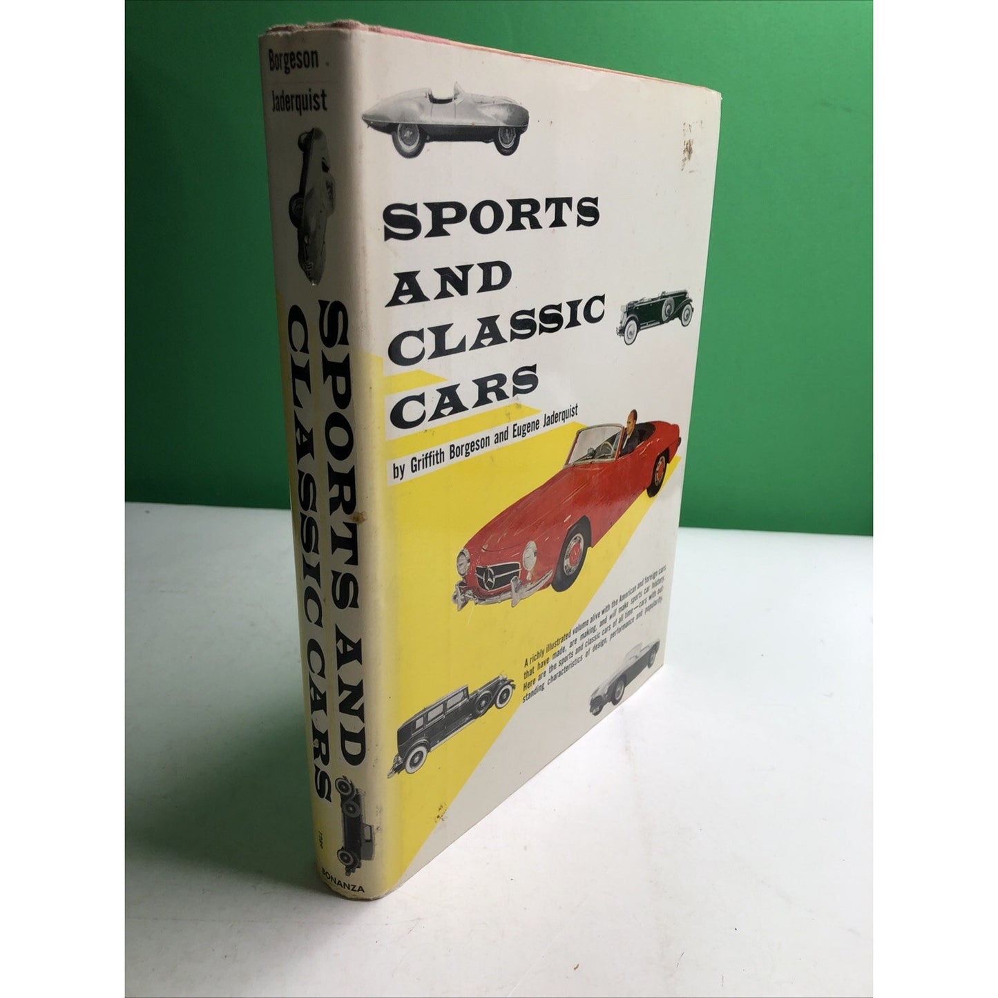 Sports And Classic Cars by Griffith Boreson and Eugene Jaderquist HC/DJ