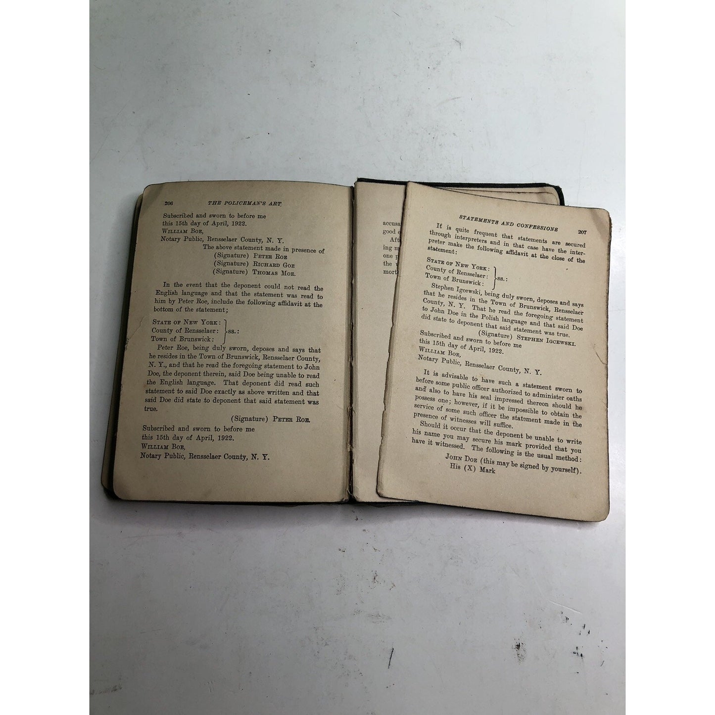 The Policeman’s Art By George F. Chandler 1923 Funk & Wagnalls LEO