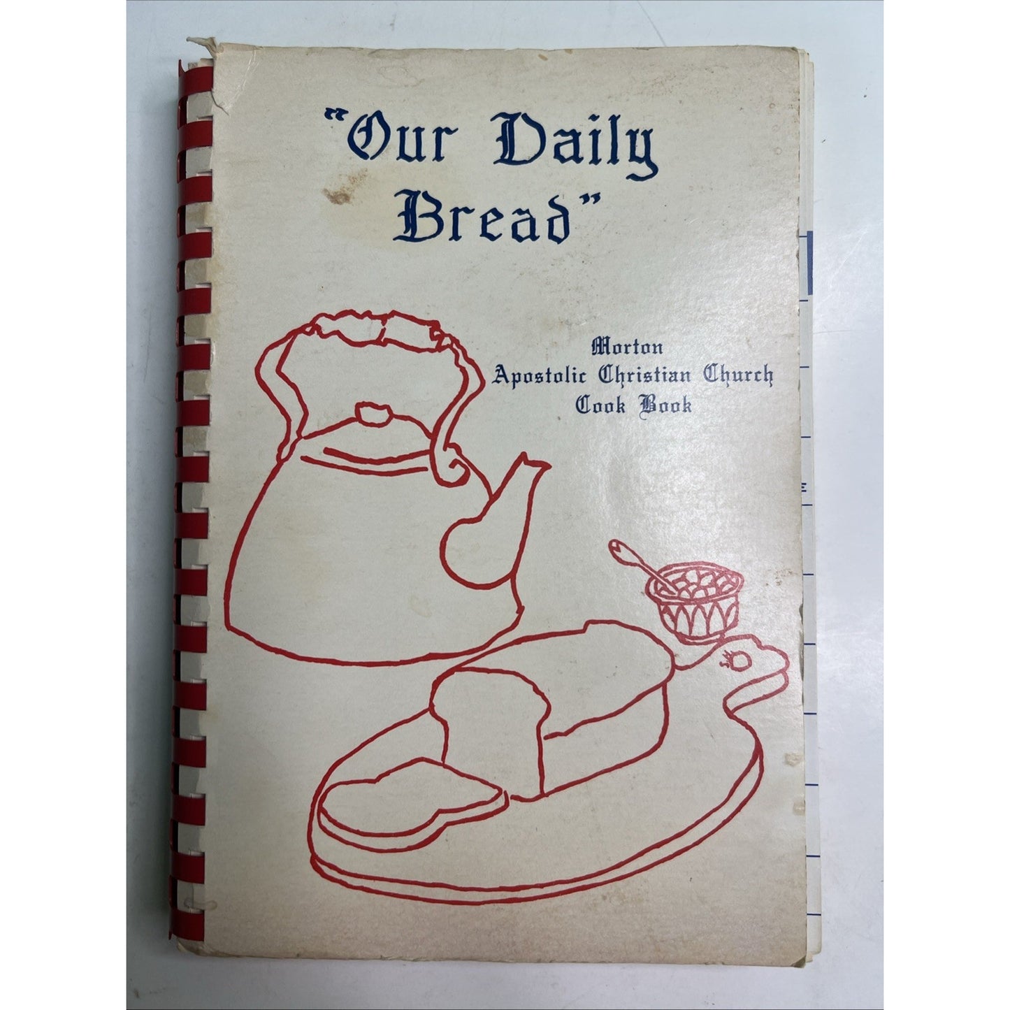 1975 Cookbook Morton Apostolic Christian Church Illinois Our Daily Bread