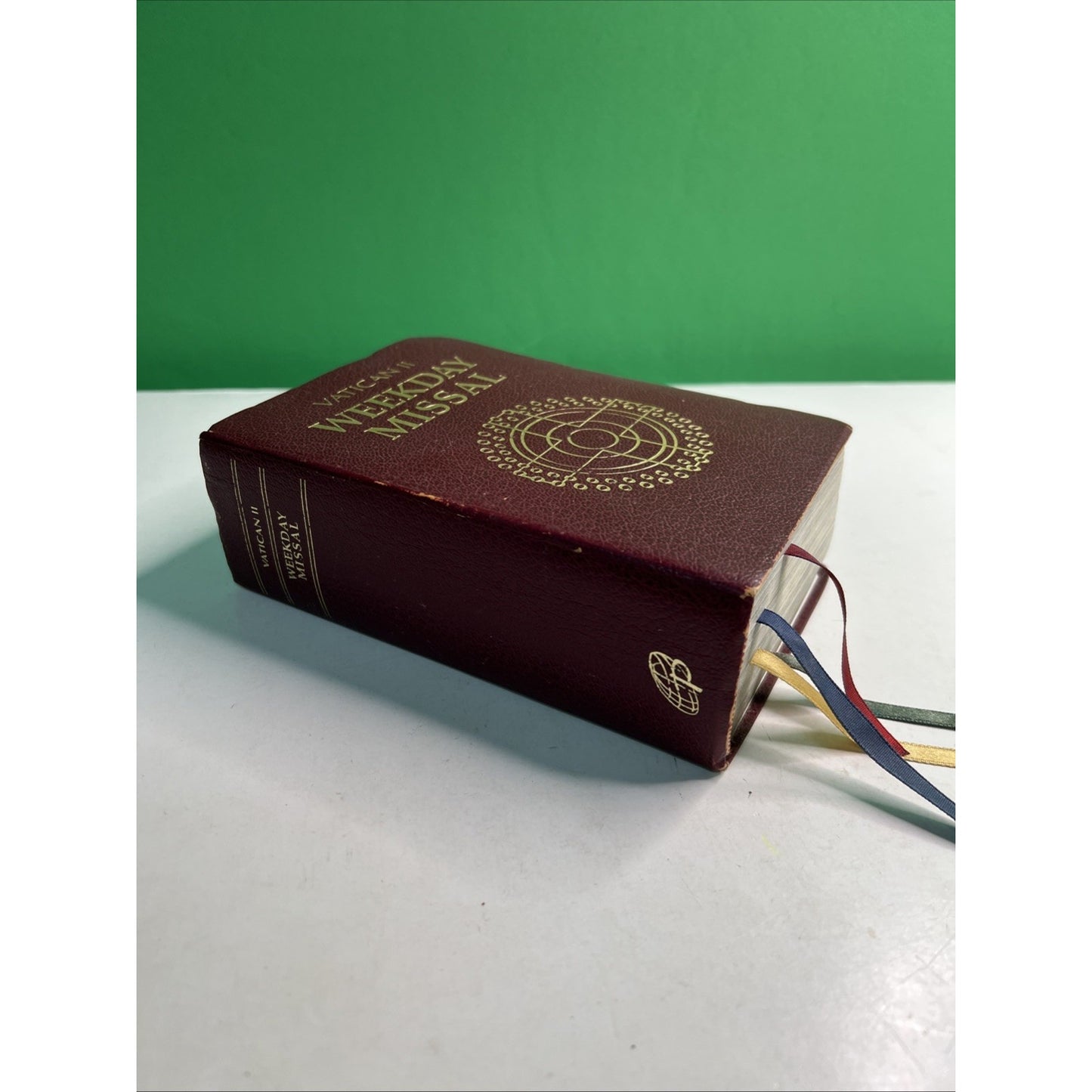 Vatican II Weekday Missal Burgundy Leather Very Good!