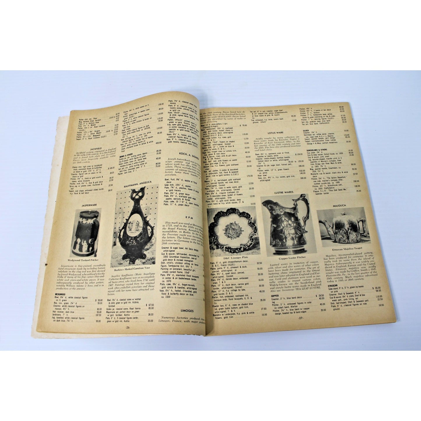 2 issues "The Antique Trader Price Guide"- Winter 1972 and Summer 1973