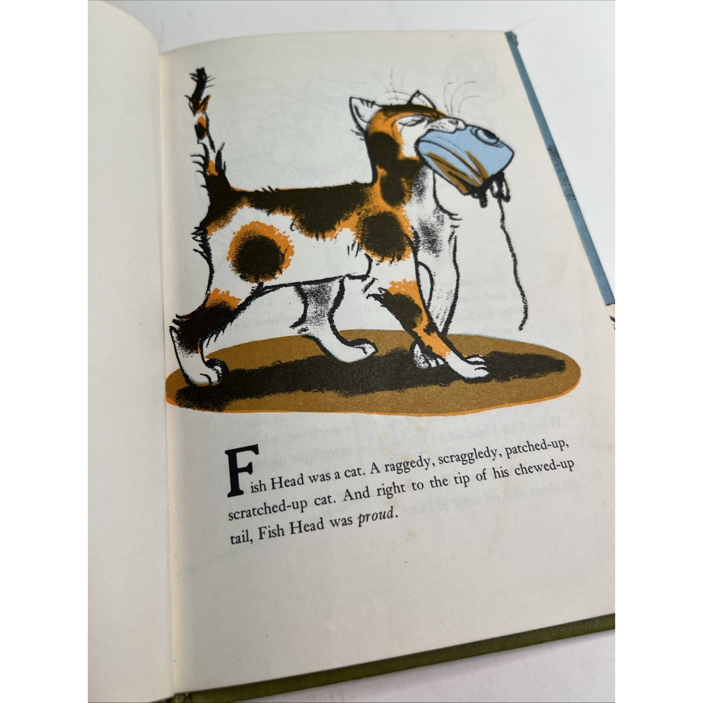 FISH HEAD BY JEAN FRITZ 1954/1972 2nd Edition HC Children’s Book Club