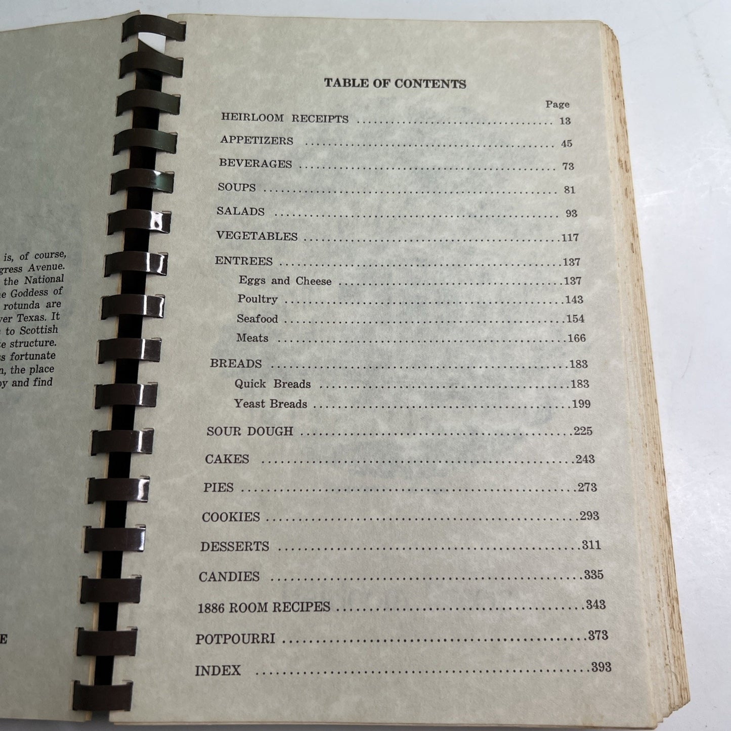 The Austin Heritage Cook Book 1982 Heritage Society Guild of Austin Texas Recipe