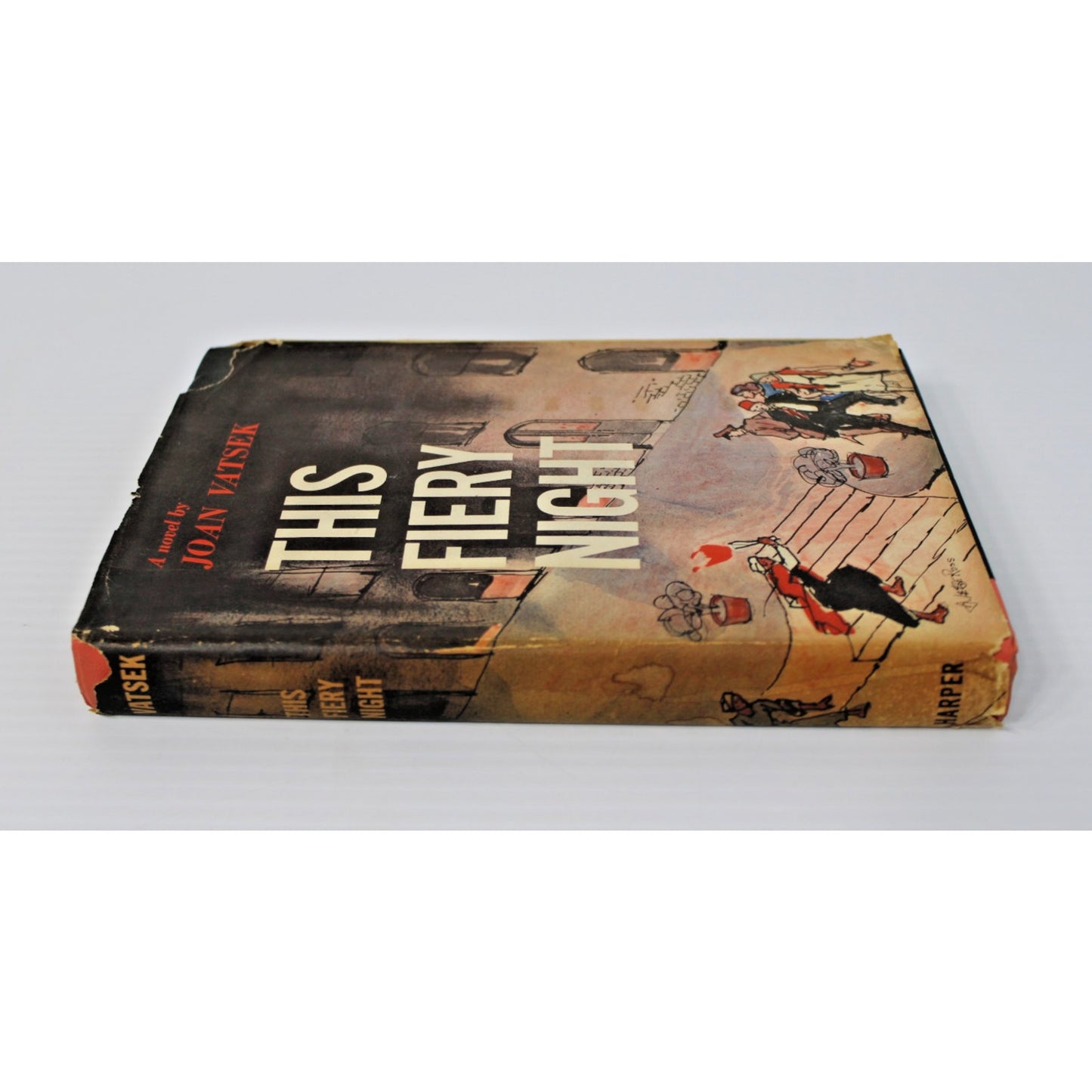 This Fiery Night by Joan Vatsek- Hardcover 1959 Book Club Edition