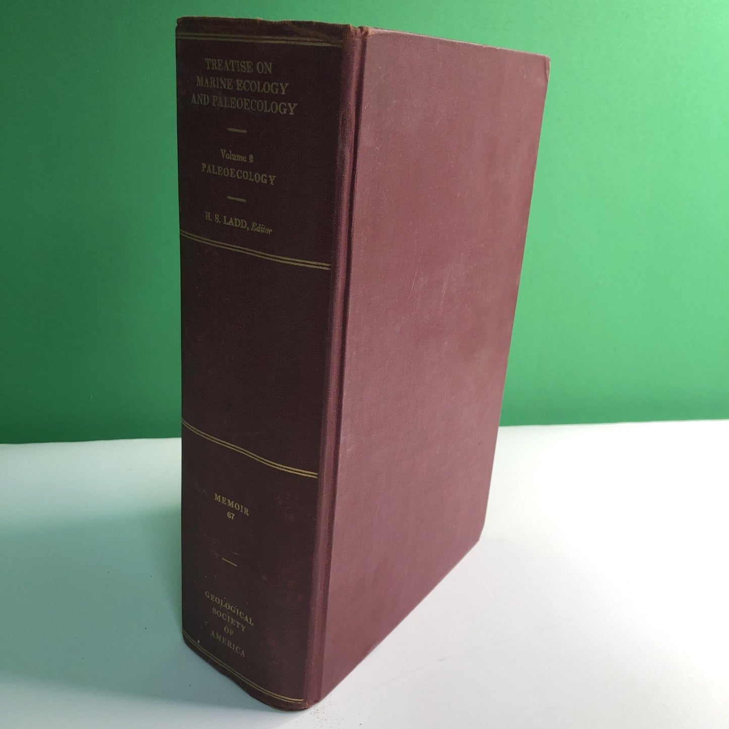 Treatise on Marine Ecology & Paleoecology V2 Geological Society of America #67