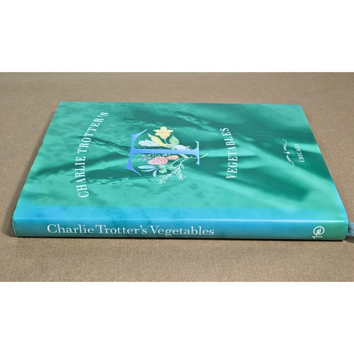 Charlie Trotter’s Vegetables Cookbook- Hardcover Vintage 1st Edition Dust Jacket
