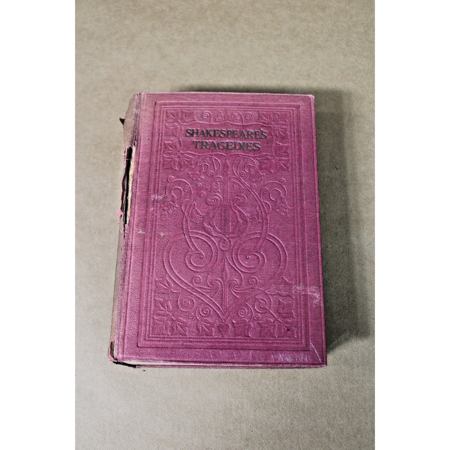 Rare Antique Volume: The Tragedies of Shakespeare, 1922, Oxford University Press