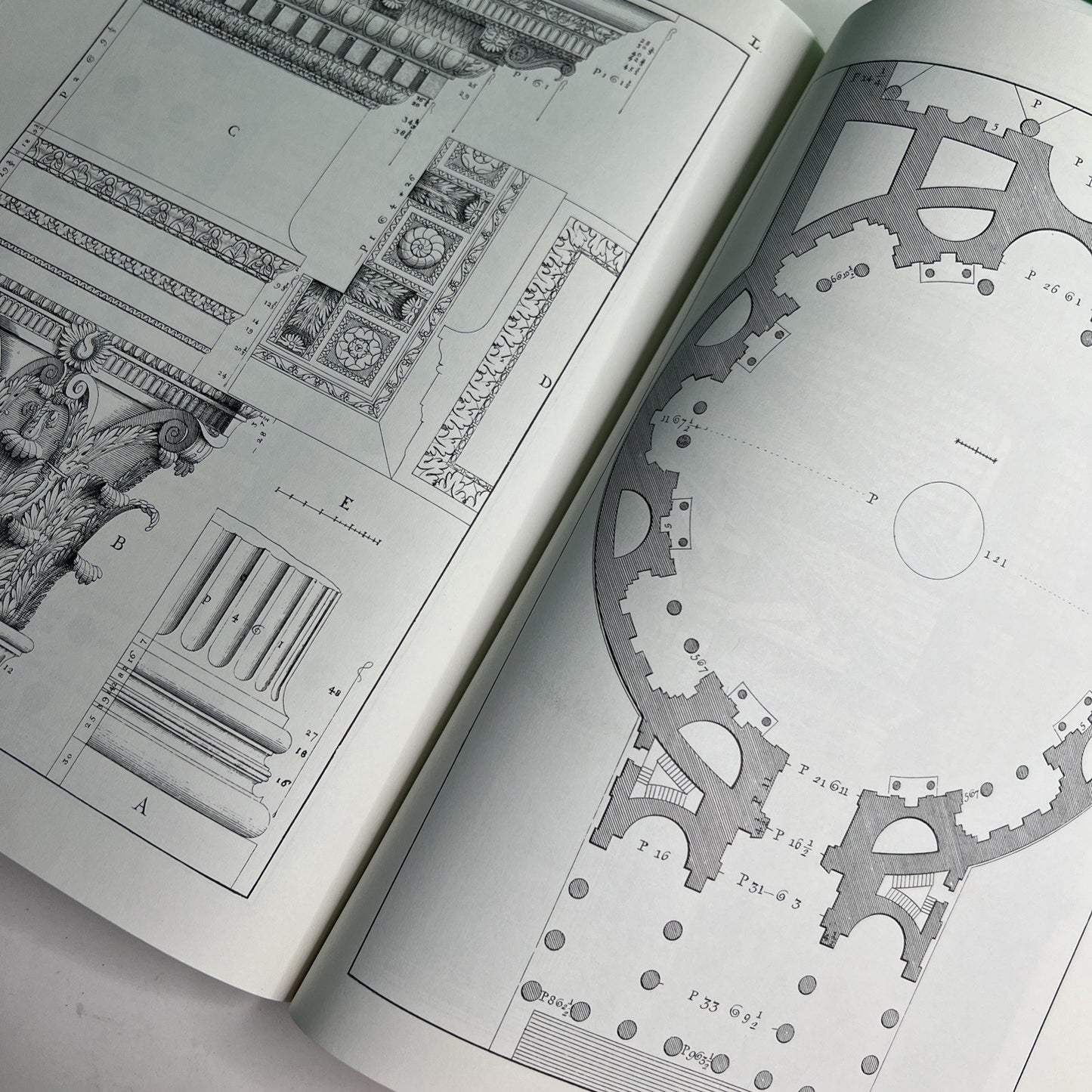 Andrea Palladio THE FOUR BOOKS OF ARCHITECTURE 1965 Dover PB Illustrated