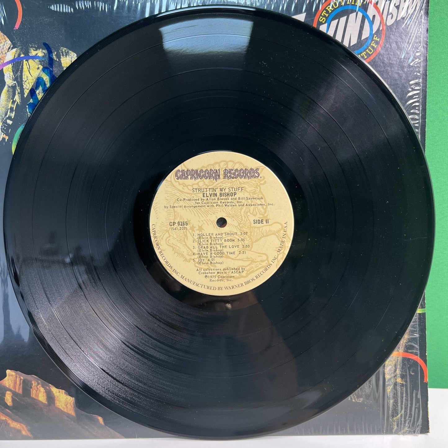 Elvin Bishop Struttin' My Stuff LP Record Album 1975 Capricorn Blues Rock