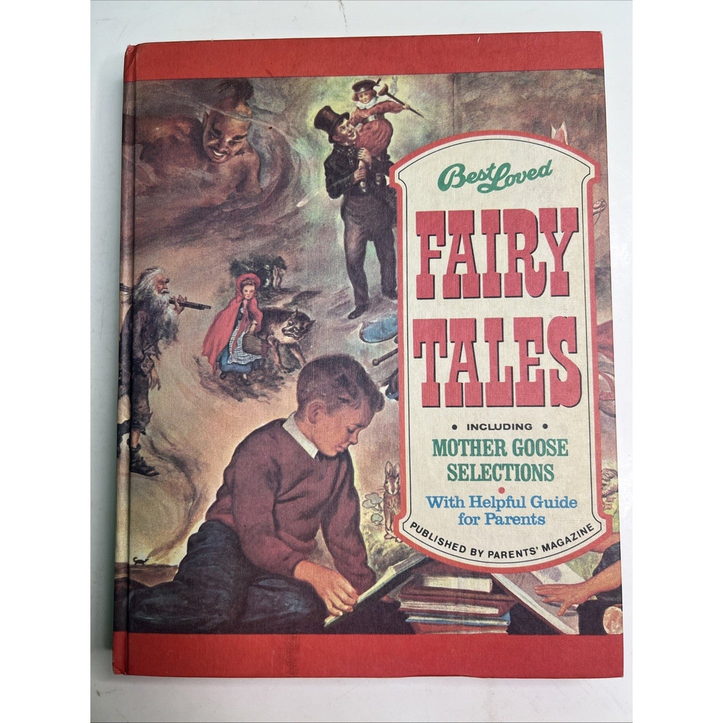 Best Loved Fairy Tales Mother Goose by Parent's Magazine 1974 Hardcover Book VTG