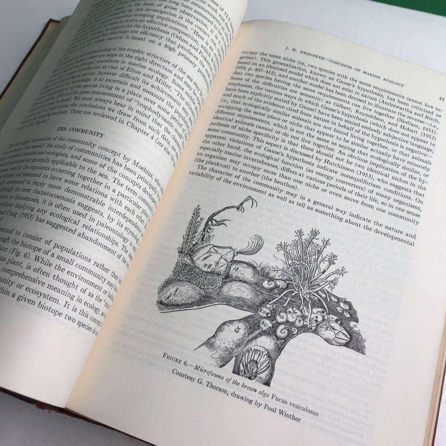 1957 Treatise Marine Ecology Paleoecology Vol. 1 Illus. Maps Geological Society