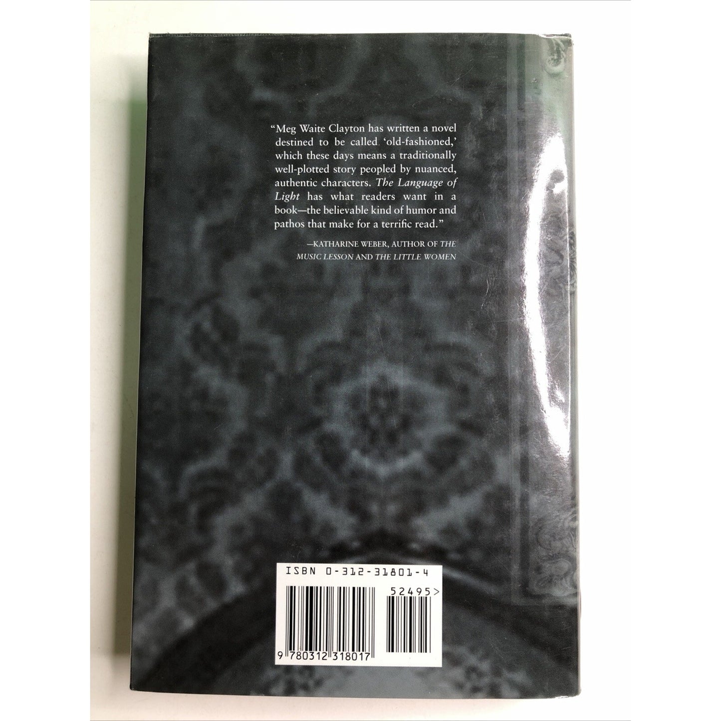 Language of Light by Meg Waite Clayton SIGNED 1st Edition Best Seller HC 2003