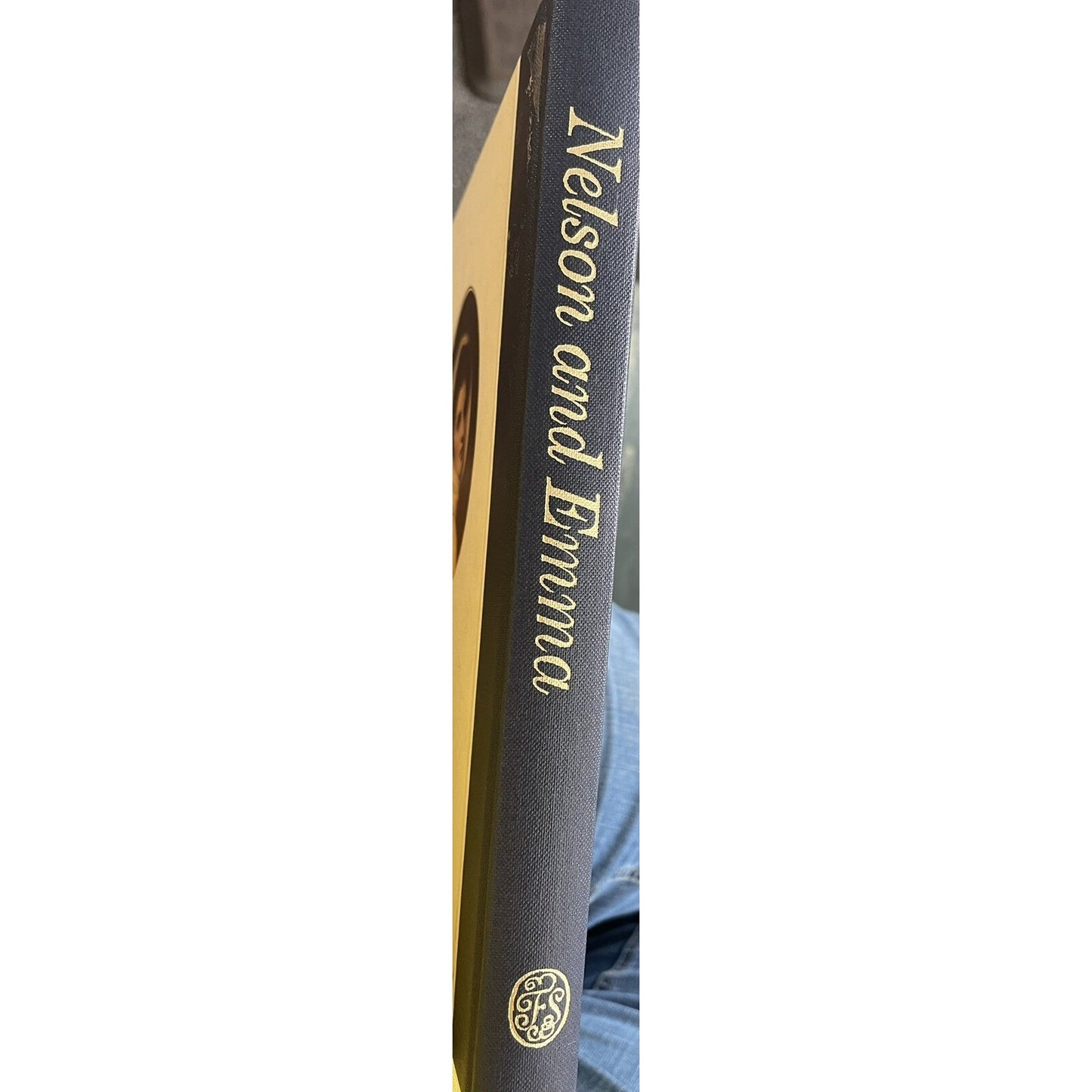 1994 NELSON AND EMMA by ROGER HUDSON EDITOR FOLIO SOCIETY LONDON 1ST ED BOOK