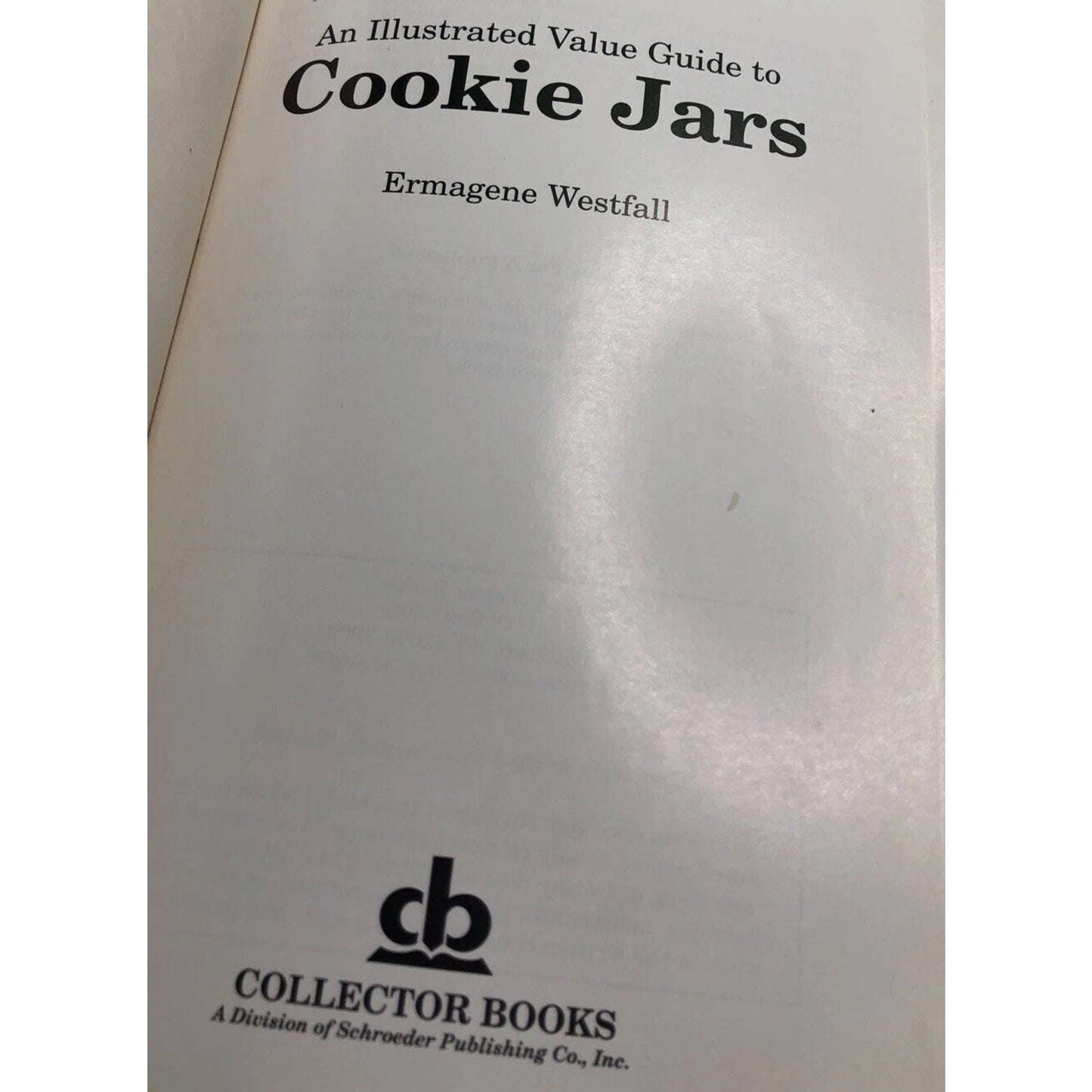 An Illustrated Value Guide to Cookie Jars by Ermagene Westfall 1983 Update 2001