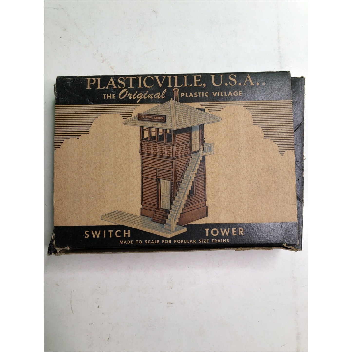 VINTAGE BACHMANN PLASTICVILLE SWITCH TOWER 1952 MODEL SW-2 Scaled For Trains