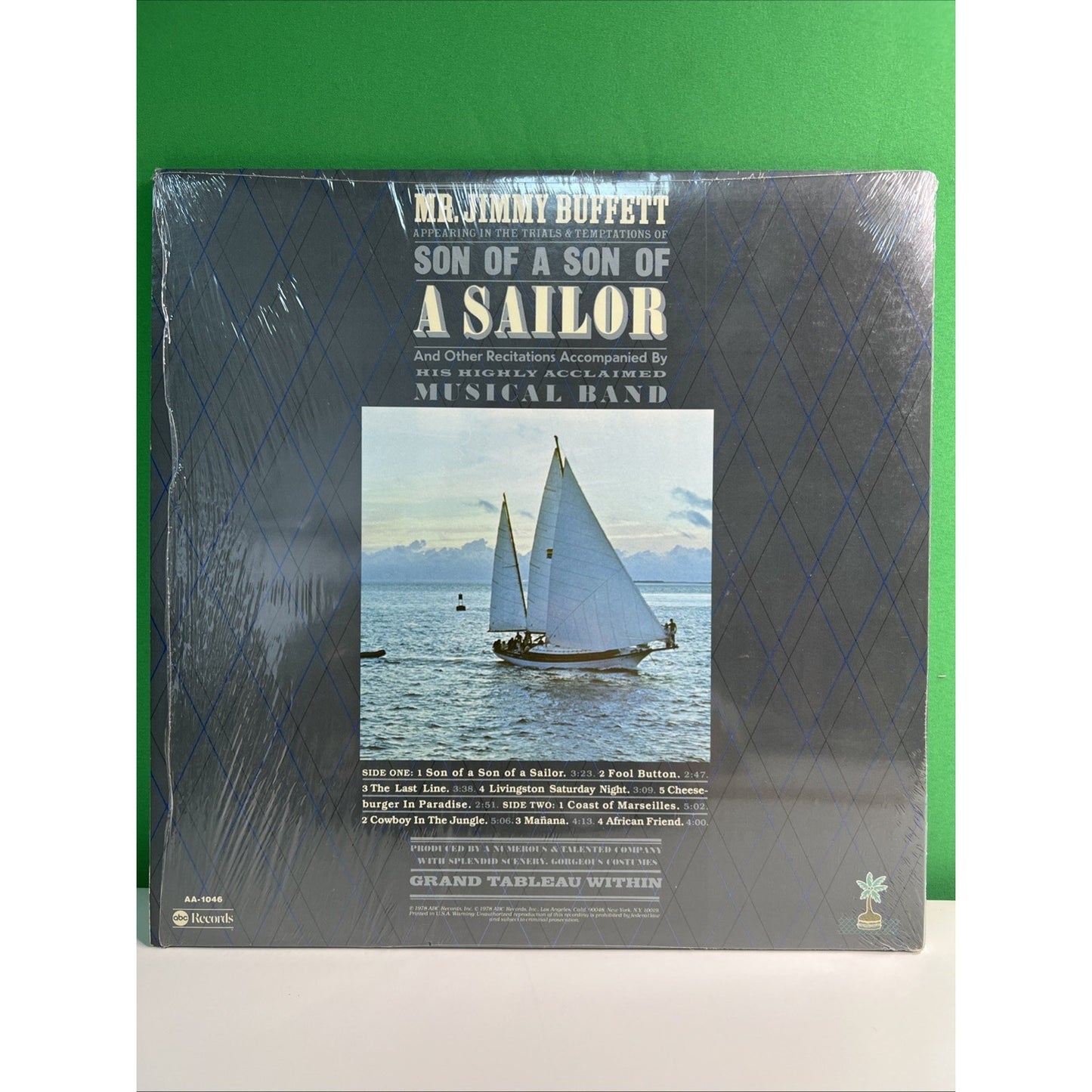 Jimmy Buffett Son Of A Son Of A Sailor LP 1978 Record Album Gatefold Shrinkwrap