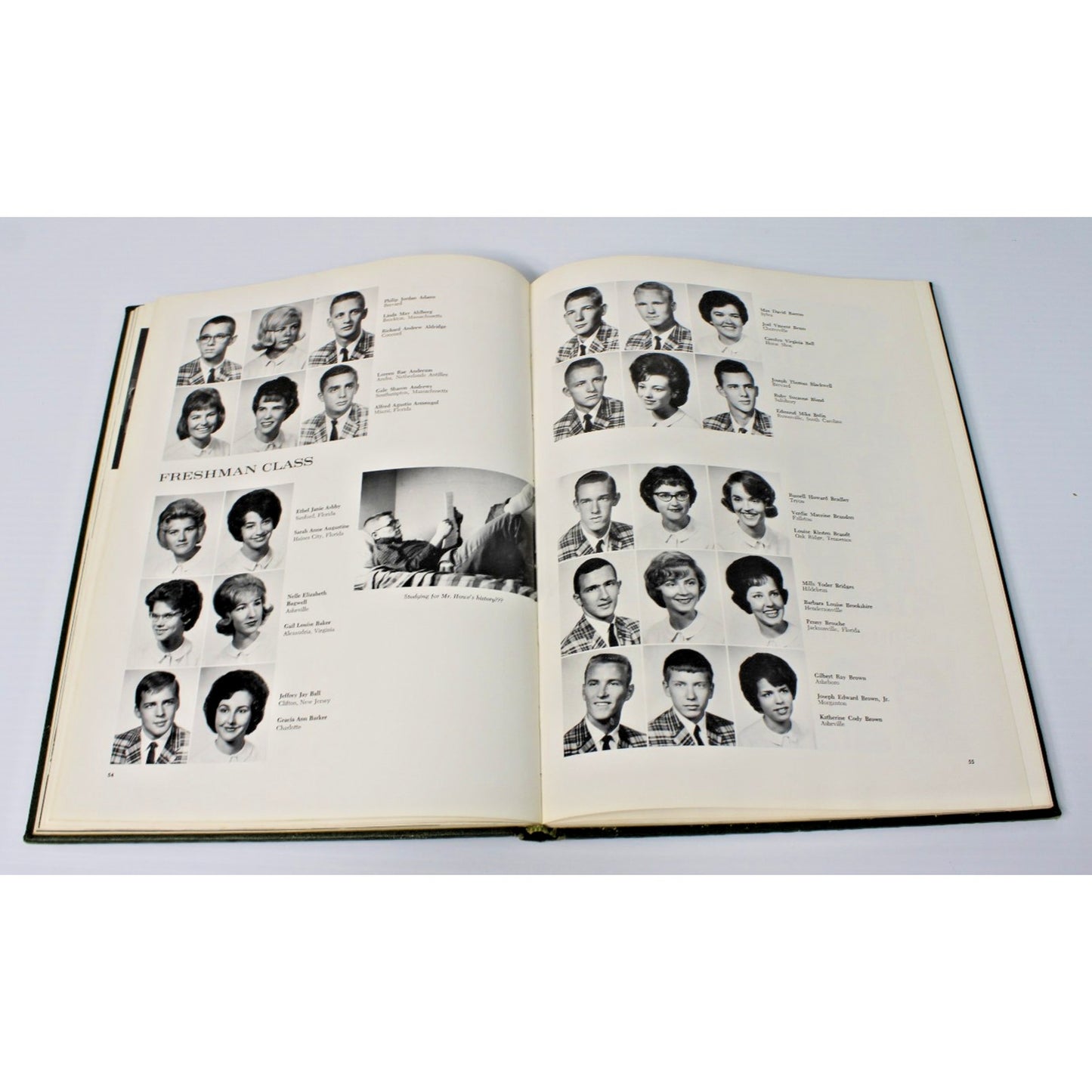 Vintage 1964 Brevard College Yearbook, Pertelote- Brevard, North Carolina