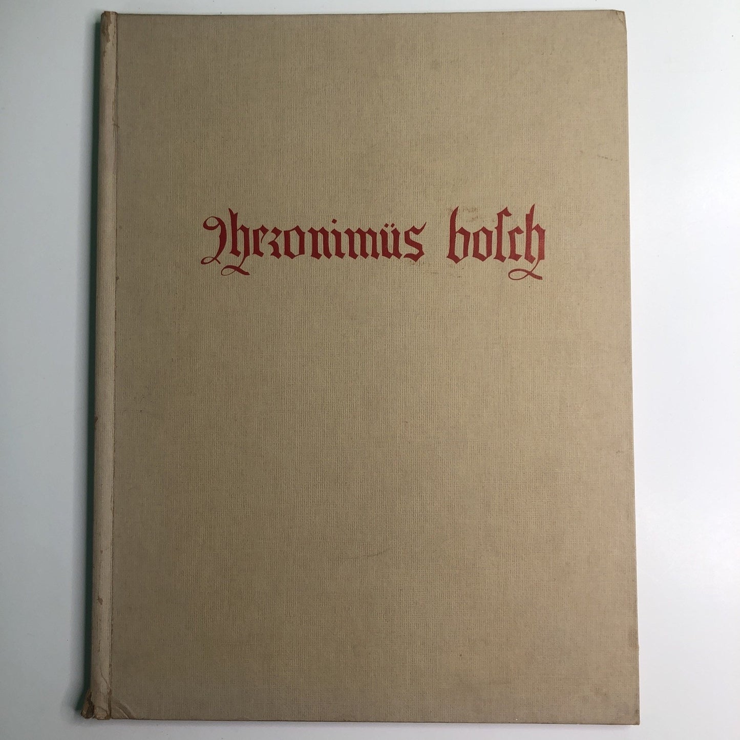 1947 Hieronymus Bosch by Howard Daniel Hyperion HC (DJ-damaged)