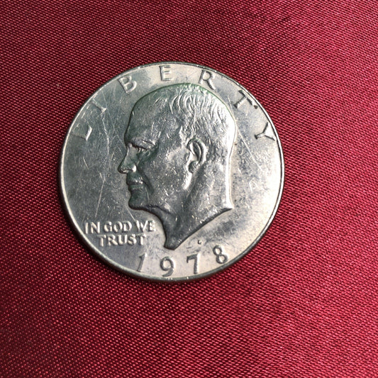 1978 President Eisenhower One Dollar Coin