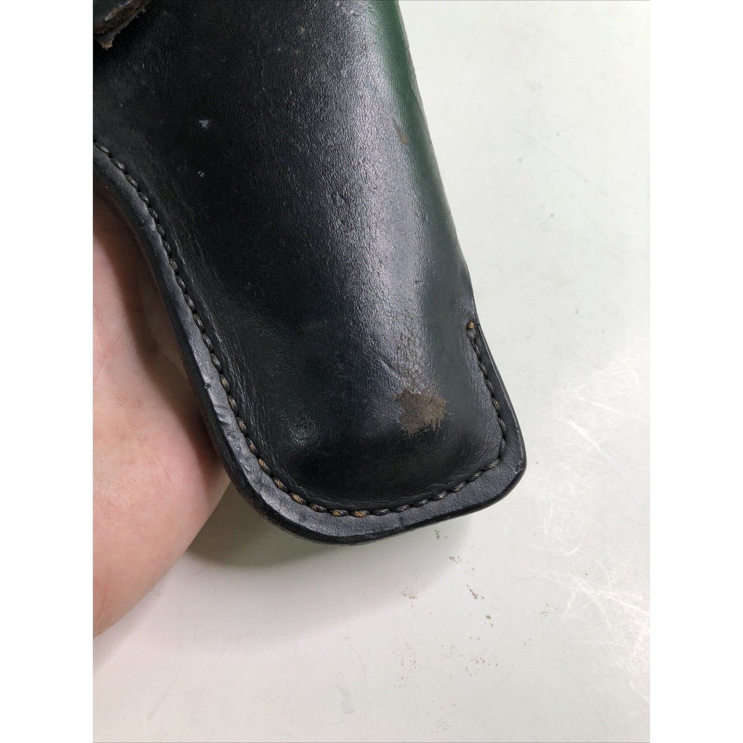 Vintage Bucheimer Black Leather Gun Holster B2604 Adjustable