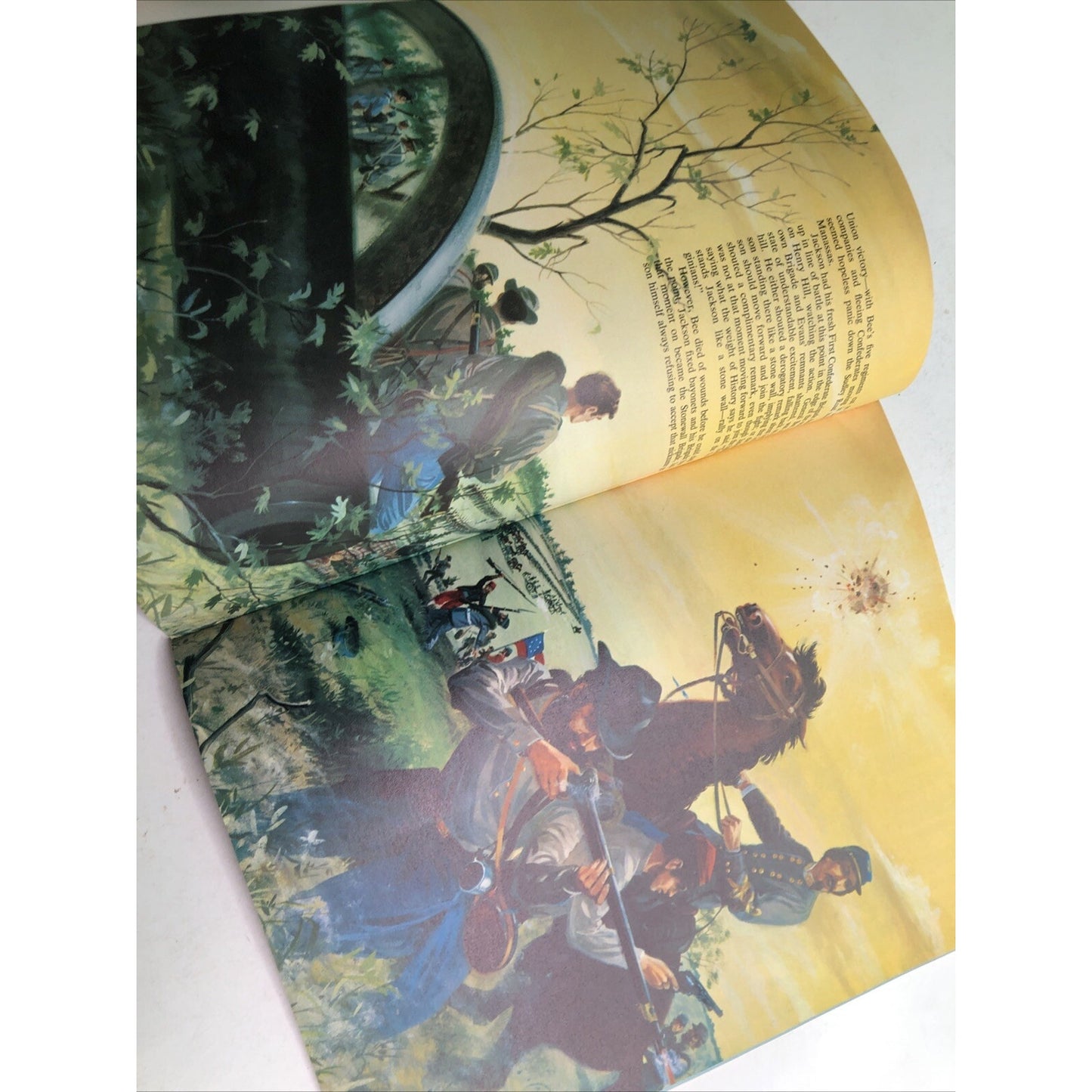 1st Manassas Bull Run And The War Around It... Illustrated History 1961