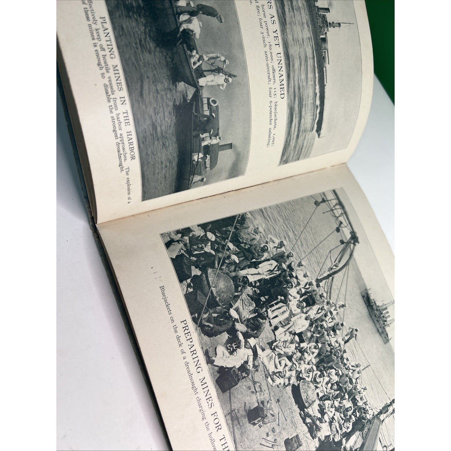 1917 THE U.S. NAVY Ships Pictured By E. MULLER, JR Photos U.S.S. Alabama Mobile