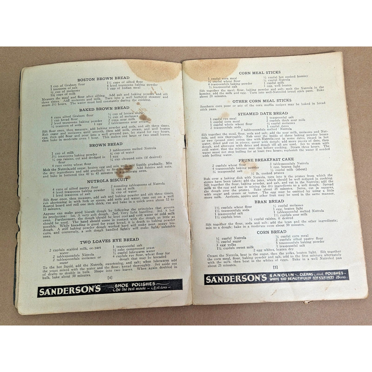 Rare 1922 Dallas Newlywed Cook Book - Publisher Signed Association Copy