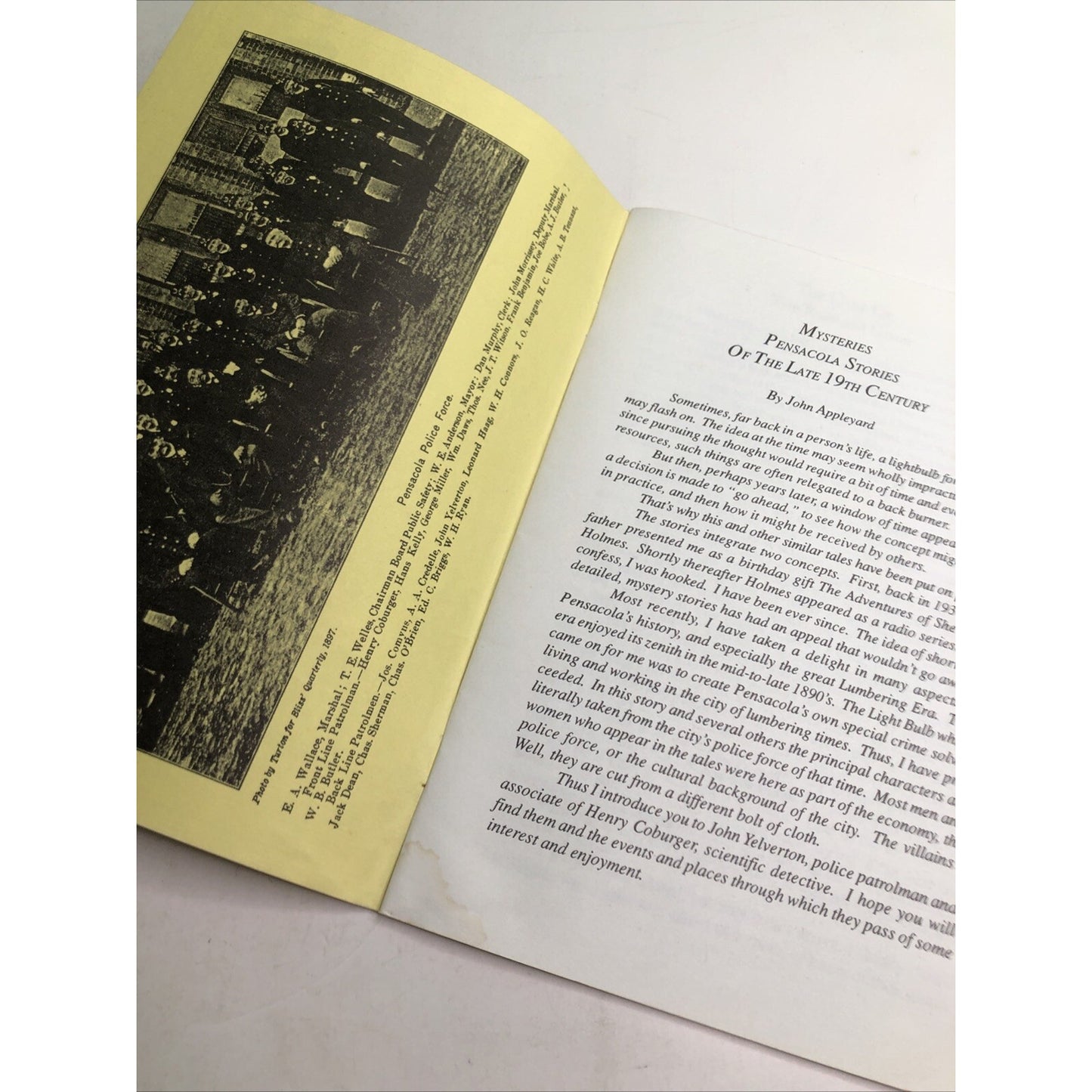 The Case Of The English Gold by John Appleyard 1999 Pensacola Florida History