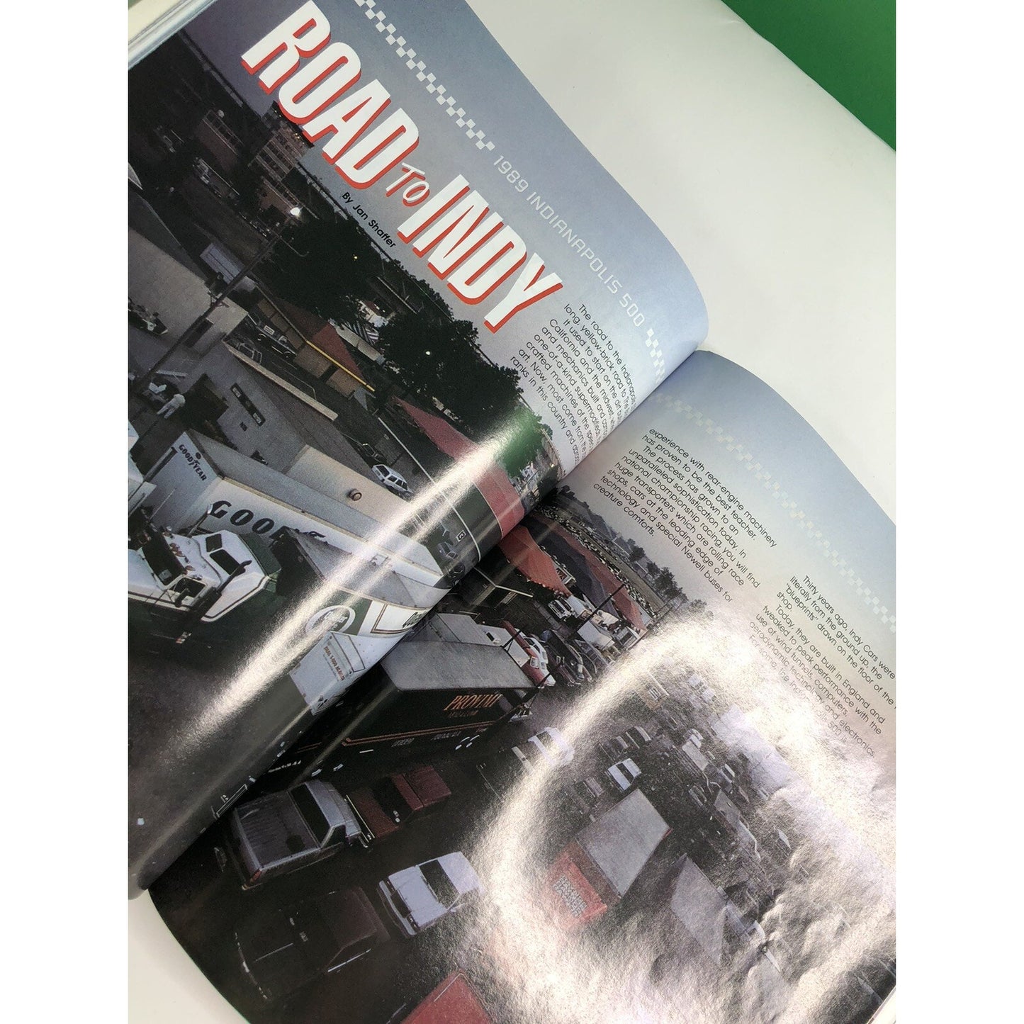 1989 73rd Annual Indianapolis 500 Official Program And Ticket