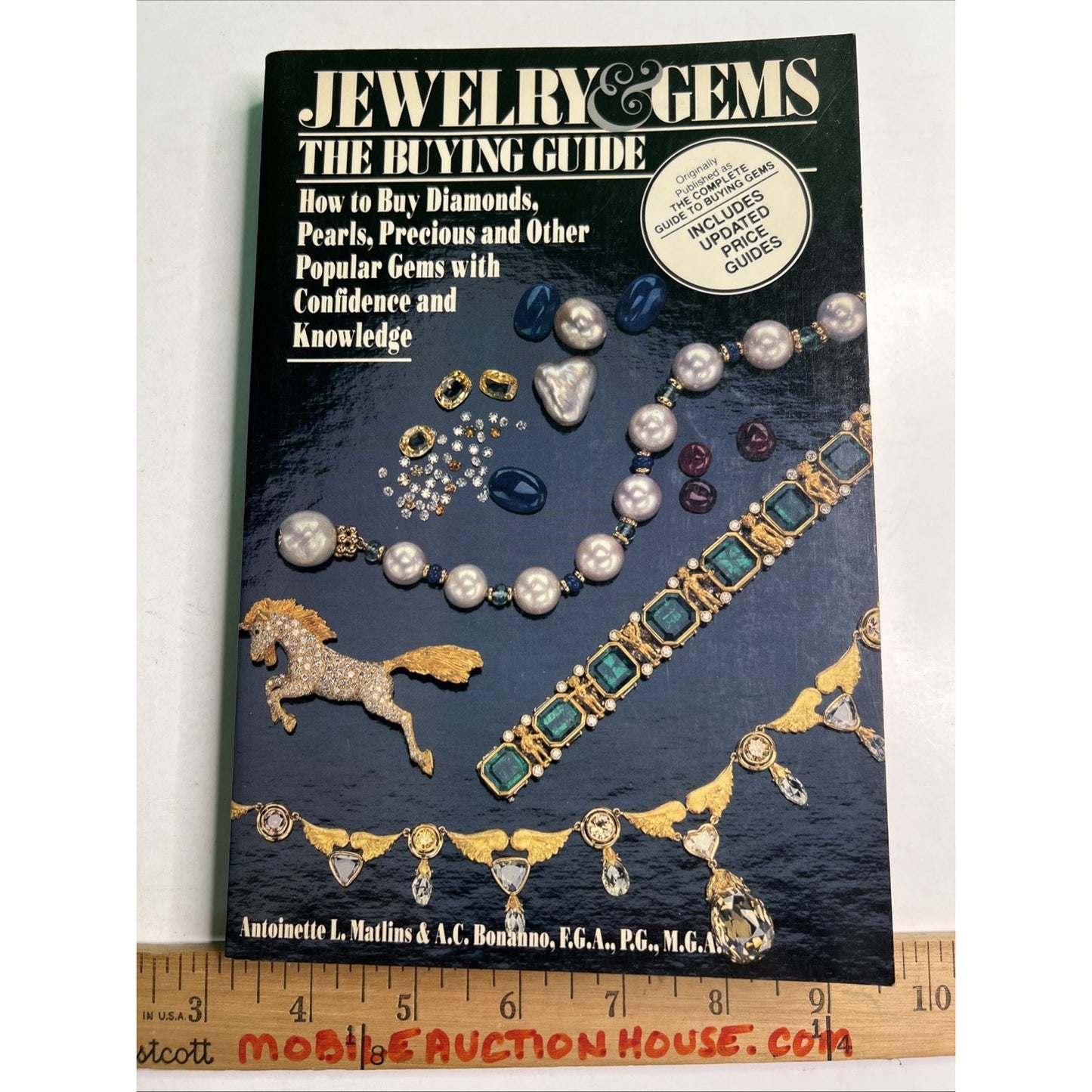 Jewelry and Gems : The Buying Guide by Matlins and Bonanno Softcover Illustrated