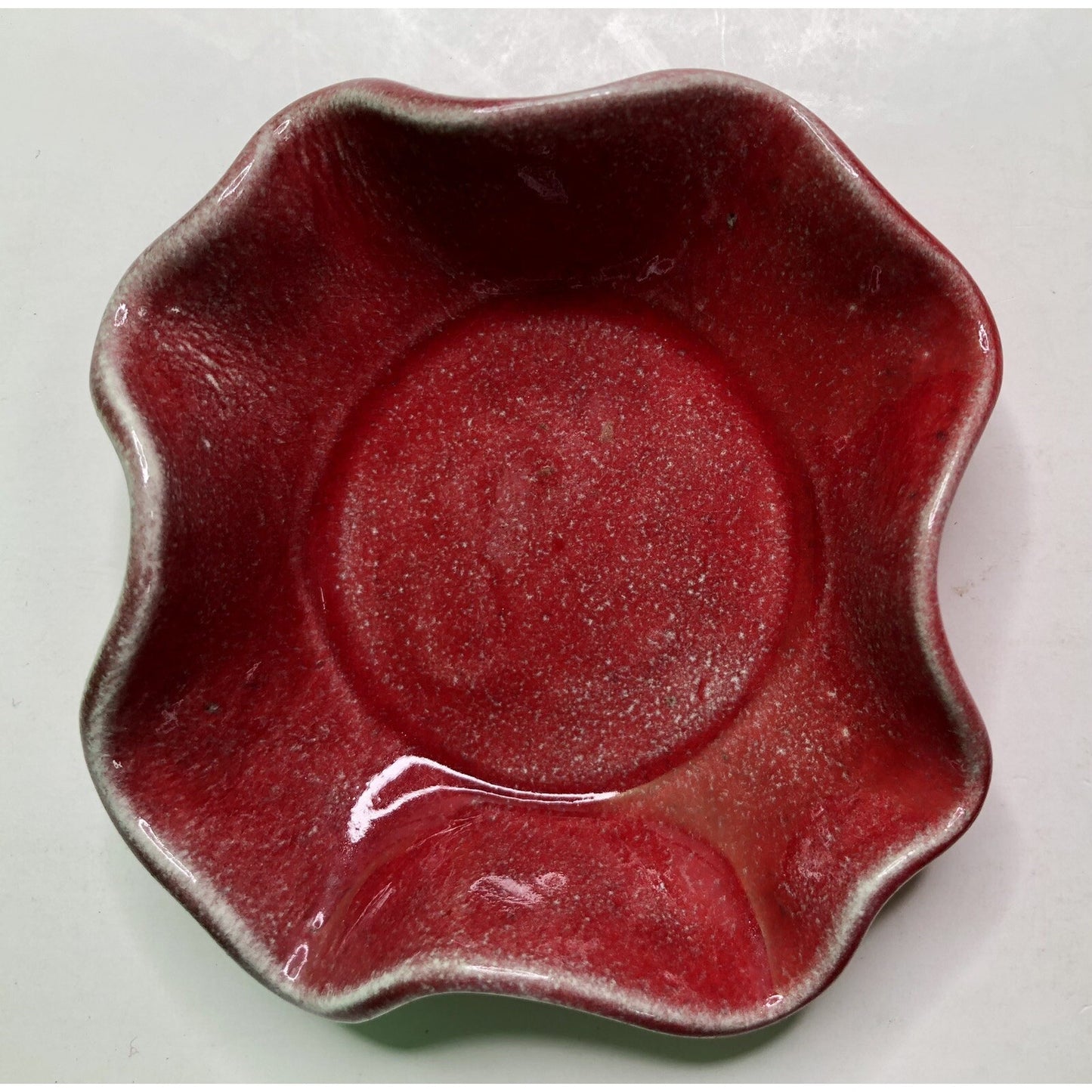 1960 Pinewood Pottery ASH or TRINKET TRAY By EDITH HARWELL Fairhope AL Alabama