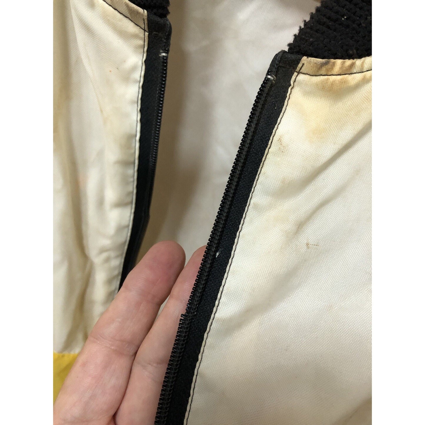 Vintage SWINGSTER NYLON JACKET XLarge Y2K Zipper J4837 Imperfect
